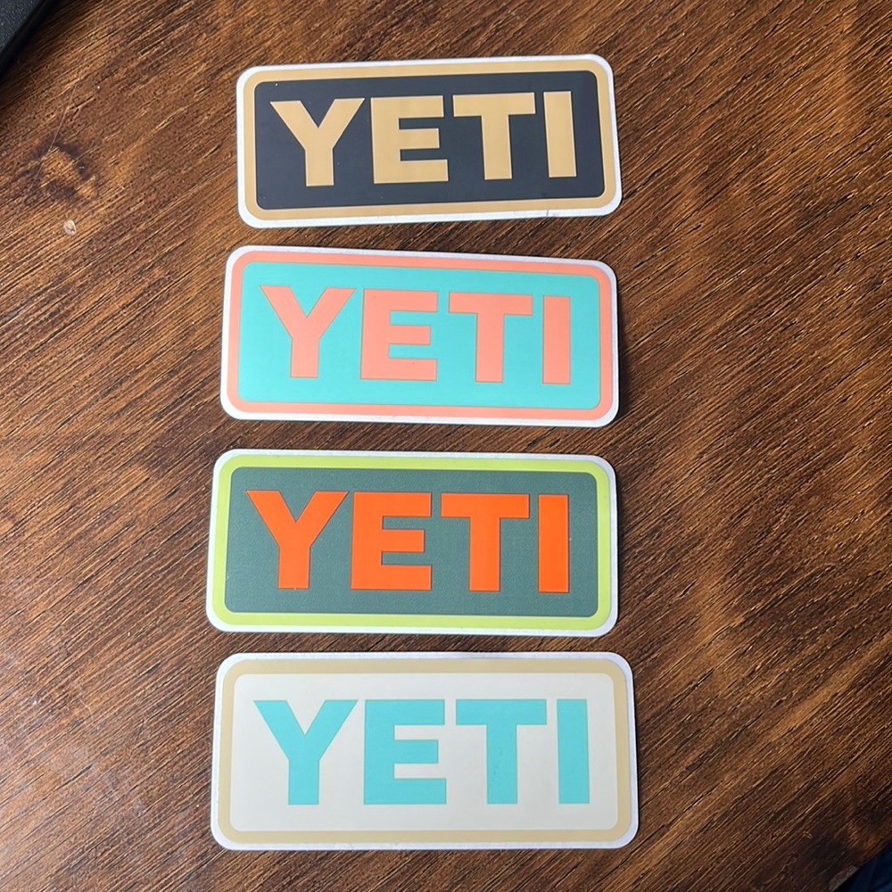 Yeti Stickers